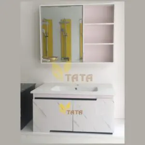Bộ Tủ Lavabo Nhựa PVC Đặc TATA TLVB6820