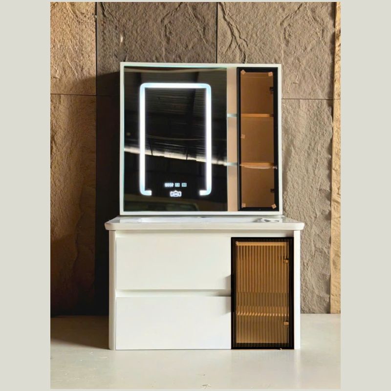 COMBO TỦ LAVABO + TỦ GƯƠNG LED CAO CẤP TATA TLVB6929 (2)