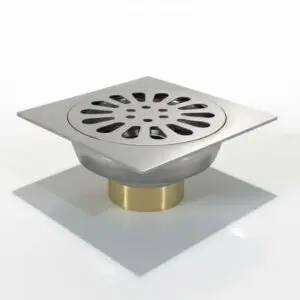 Phiễu Thoát Sàn Inox 304 Chống Hôi (12x12cm) TATA PT23